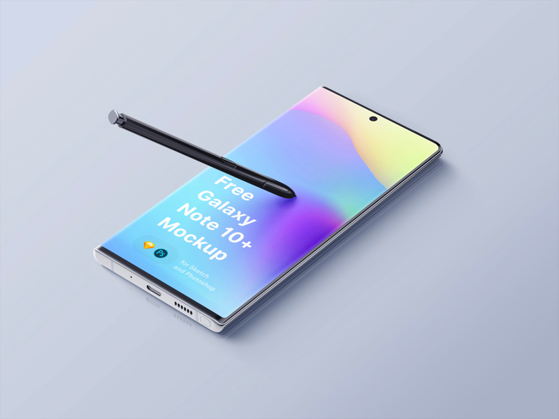 Download free Samsung Galaxy Note Plus Mockup. For your personal and commercial projects. In thee different variations and isolated pen. Clay versions also included.